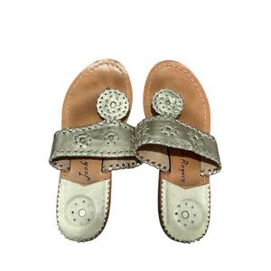 Kids 4 Jack Rogers Gold Sandals
